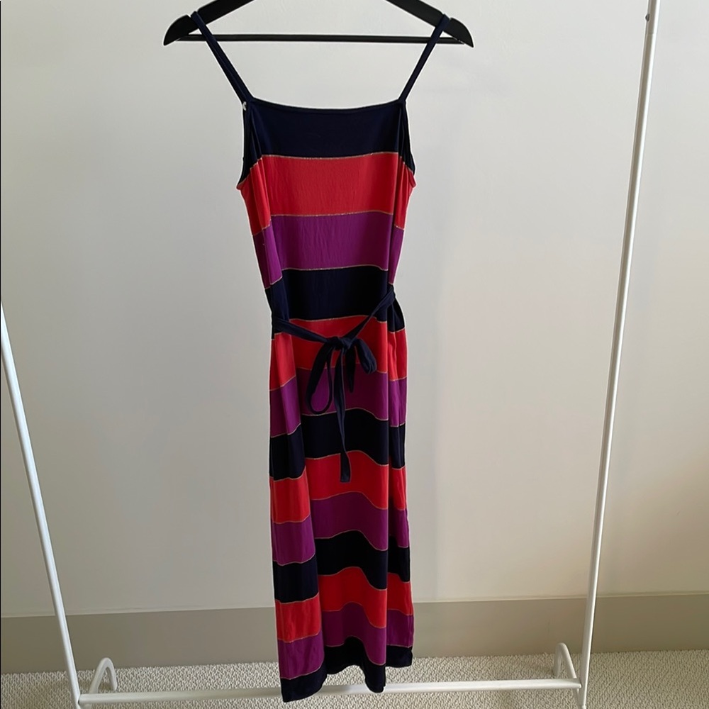 A.P.C. Striped Multicolor Sleeveless Dress